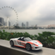 That’s the Singapore Flyer Ferris wheel in the background!